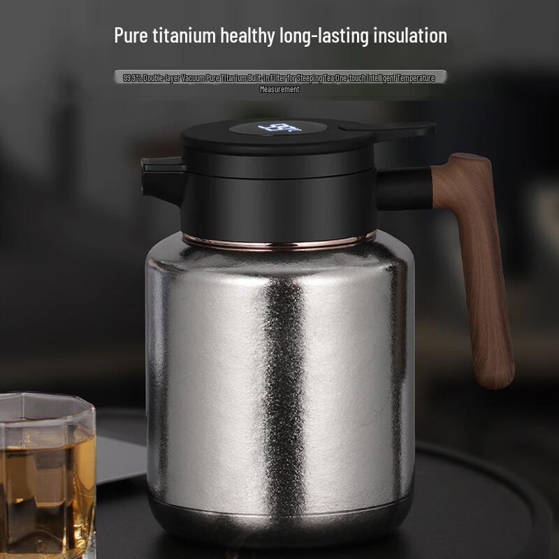 XIMX Pure Titanium Vacuum Desktop Kettle