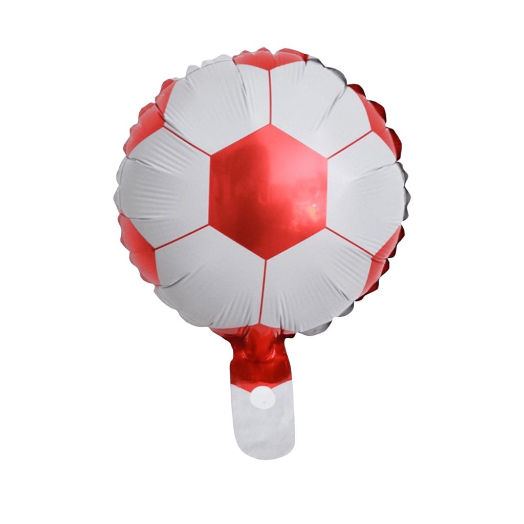 50 pièces Ballons en Aluminium, Décorations de Fête de Football, Ballons d'Anniversaire