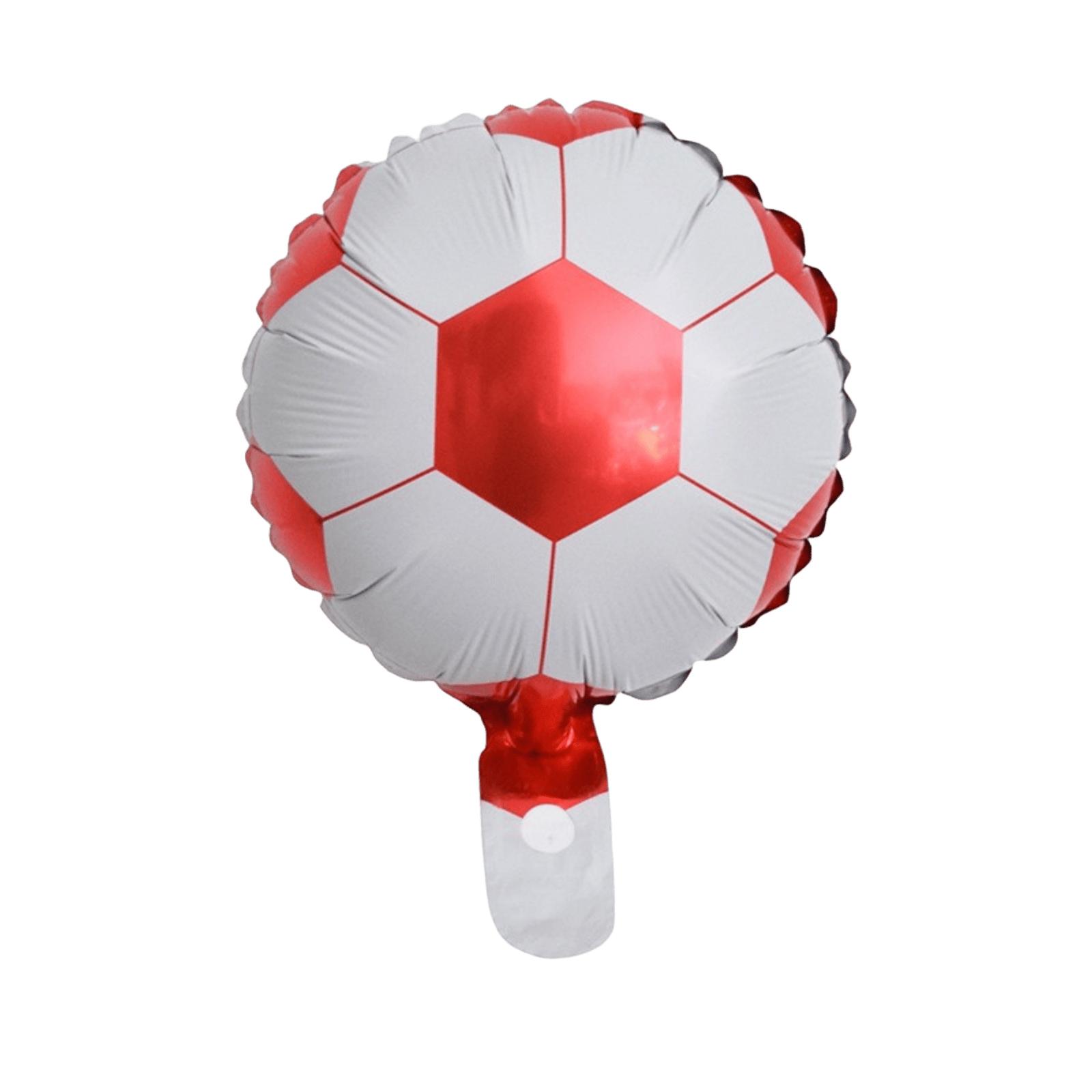 

50pcs Aluminum Foil Balloons, Soccer Party Decorations, Birthday Balloons One Size
