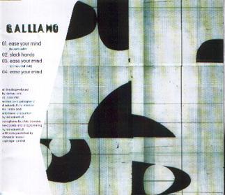 CD GALLIANO Ease Your Mind TLCD105780532 Talkin Loud 1996 UK Dance Electronica Used