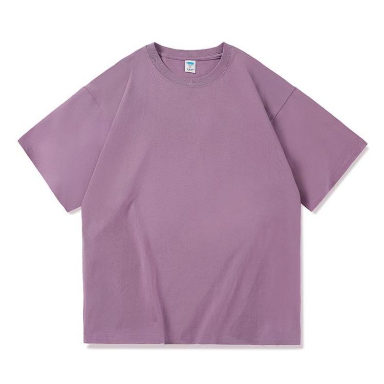 Men Basic Cotton T Shirt  Summer Solid Color Short Sleeve Casual O Neck Tee