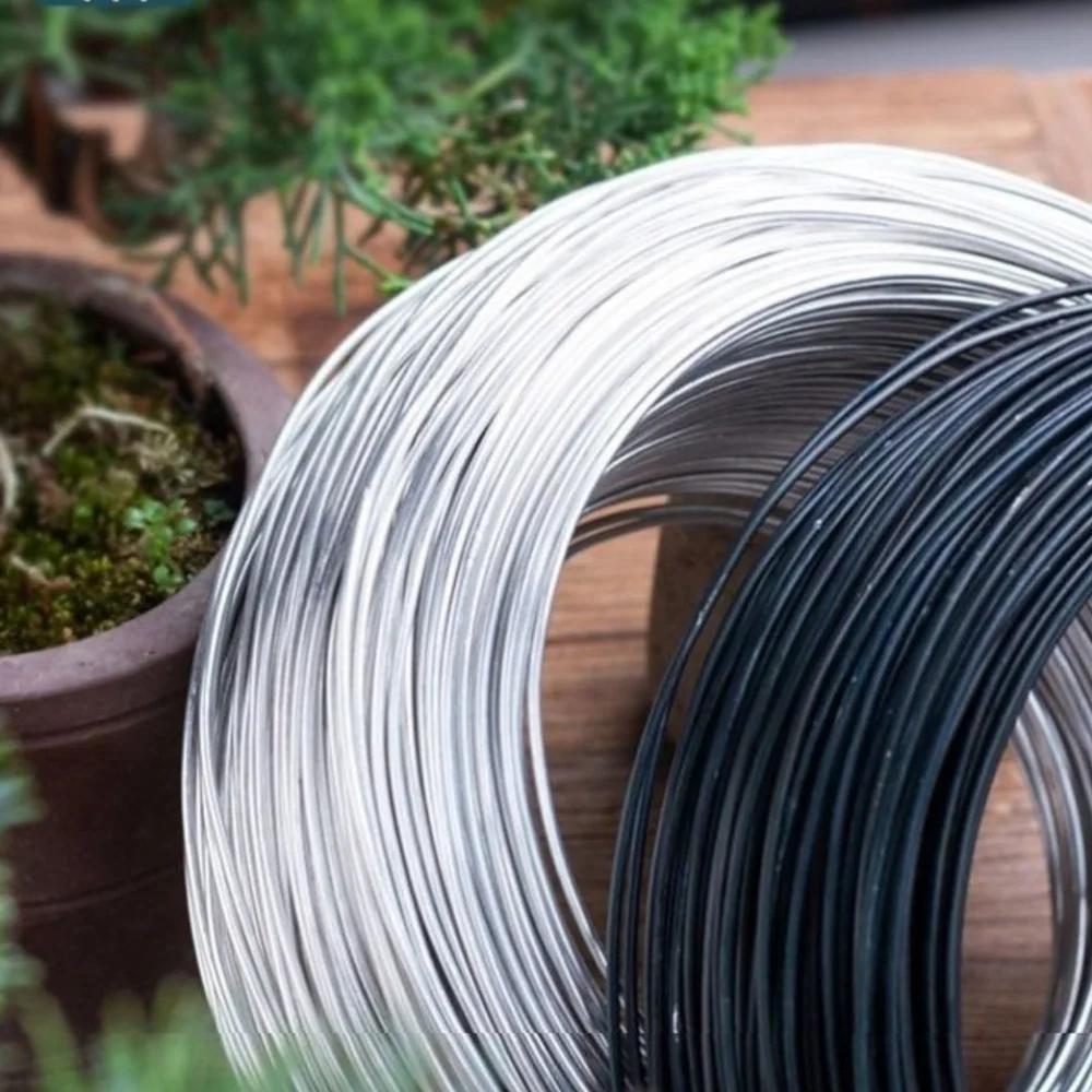 Aluminum Bonsai Wire 1//2//3//4//5/6/7mm Plant Support Bonsai Training Wire Garden Bonsai Shape 5/10M Plant Shaping Tool