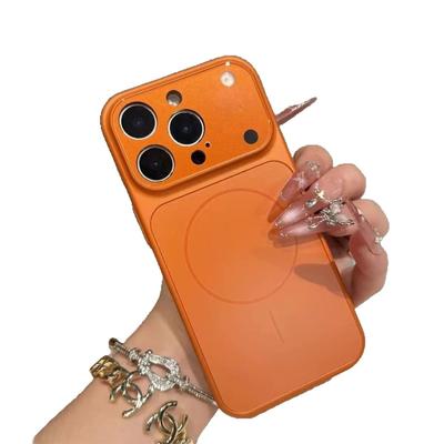 New Magnetic Instant 17 Phone Case for Apple 17PROMAX All Inclusive Small Fresh Heat Dissipation Thin Magnetic Case