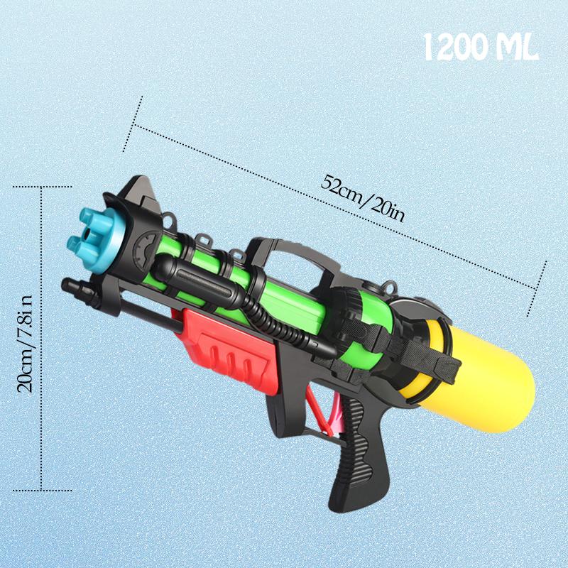 Water Guns for Kids Adults-1200CC High Capacity Power Pump Long Shooting Range Wasserpistolen Outdoor Water Fighting Boys Girls