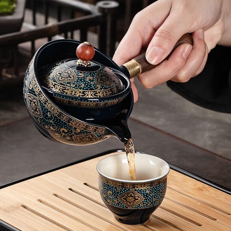 Tingle Chinese Ceramic Teapot with Filter