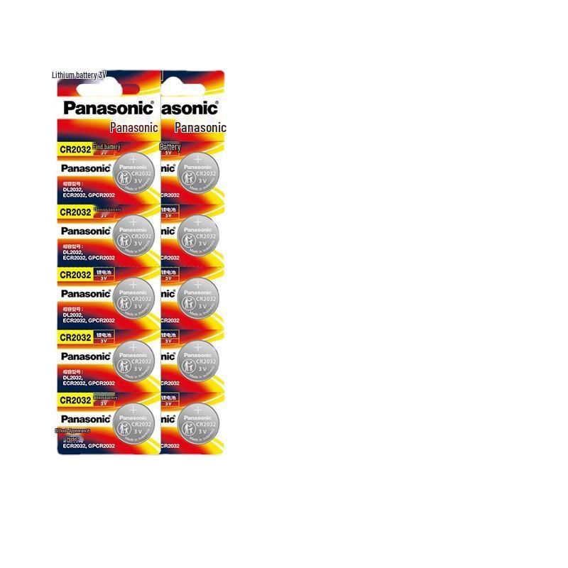 CR2032/CR2025 3V Lithium Button Battery for Motherboards, Remote Controls, Scales, and Cars