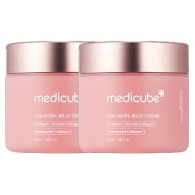 Collagen Jelly Cream, Firming & Moisturizing Face Cream, 50ml (2-Pack)