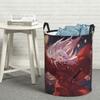 Laundry Collector Inuyasha Anime Foldable Laundry Basket Large Storage Baby Washing Basket Home Organizer