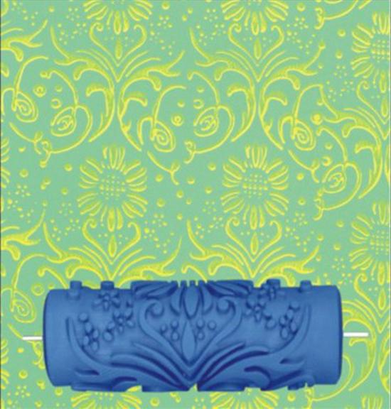 5-Inch Liquid Wallpaper Pattern Roller - DIY Stippling & Wall Painting Tool