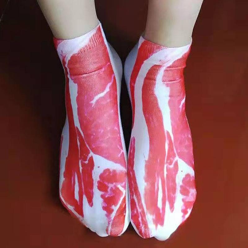 3D Fun And Quirky  Pattern Popular Influencer Women'S Printed Socks