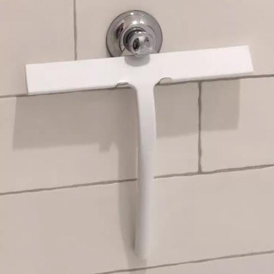 Silicone Glass Wiper Wear-resistant Rubber Blade Smooth Durable Shower Door Cleaner Glass Cleaning Tool