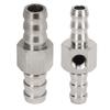 Fuel Pressure T Fitting Adapter T Fitting Adapter 304 Stainless Steel Rubber High Performance For Fuel Pressure Gauge Or Sensor Fuel System 2