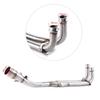 Motorcycle Slip On For Yamaha Tmax 500 530 Yp500 2008-2016 With Exhaust Tmax530 Tamx500 Motorcycle Exhaust Muffler Full System