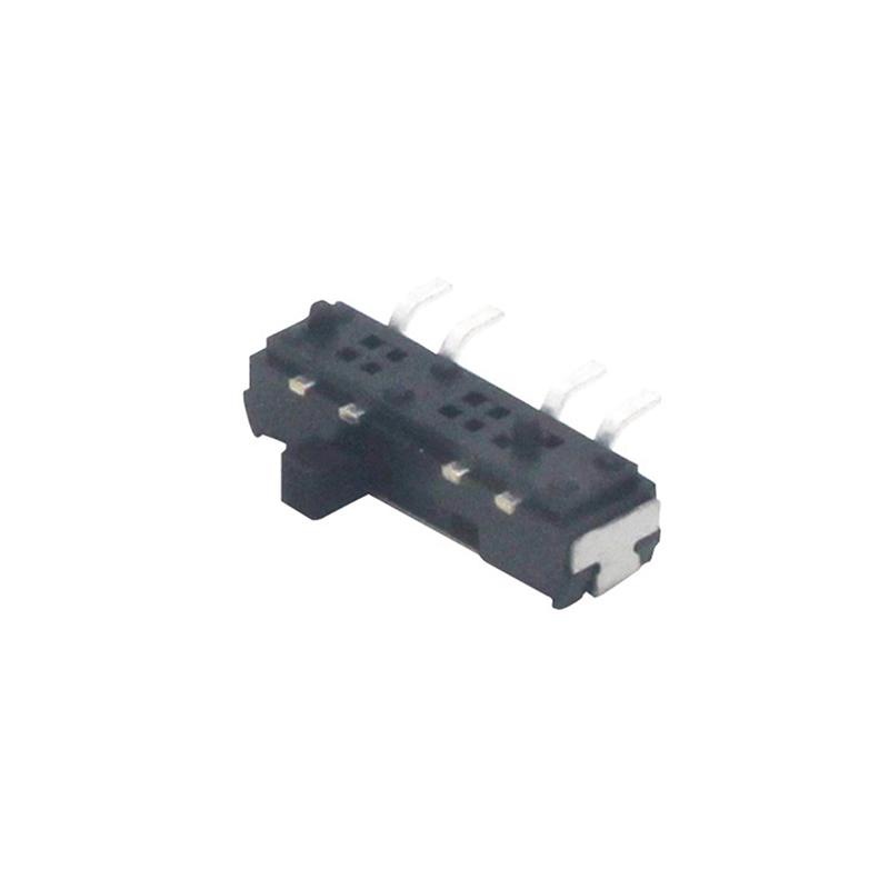 10Pcs 4 Pin Mini Slide Switch On-Off 3Position Micro Slide Toggle Switch Miniature Horizontal Slide Switch