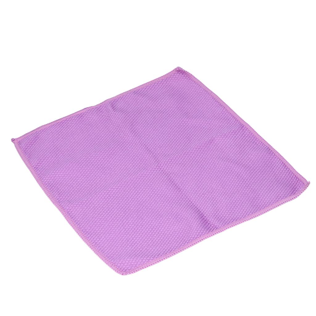 4pcs Cleaning Cloth Double Sided Fine Fiber Fish Tank Glass Cleaning Rag for Plates Tableware