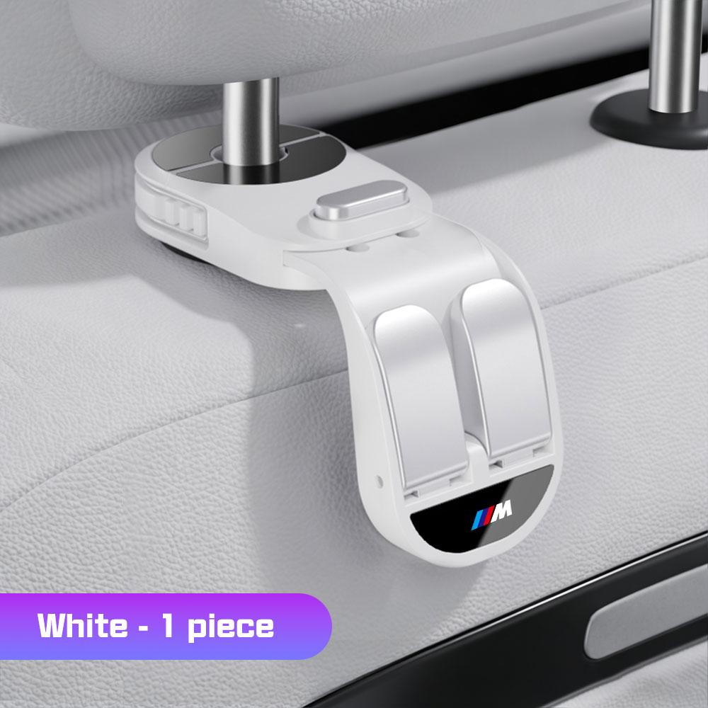 AAAQN1 Upgraded Car Seat Back Hook Headrest Storage Hooks For BMW 1 3 5 6 7 Series M M3 M4 M5 M6 E36 E46 E90 E91 F48 G30 IX X1 X3 X5 X6