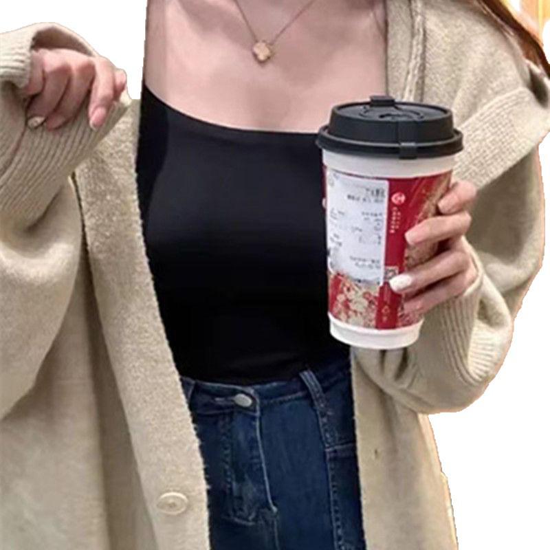 Knee-Length Hooded Knitted Cardigan Coat - Thick, Loose, and Ideal for Spring, Autumn, and Winter.