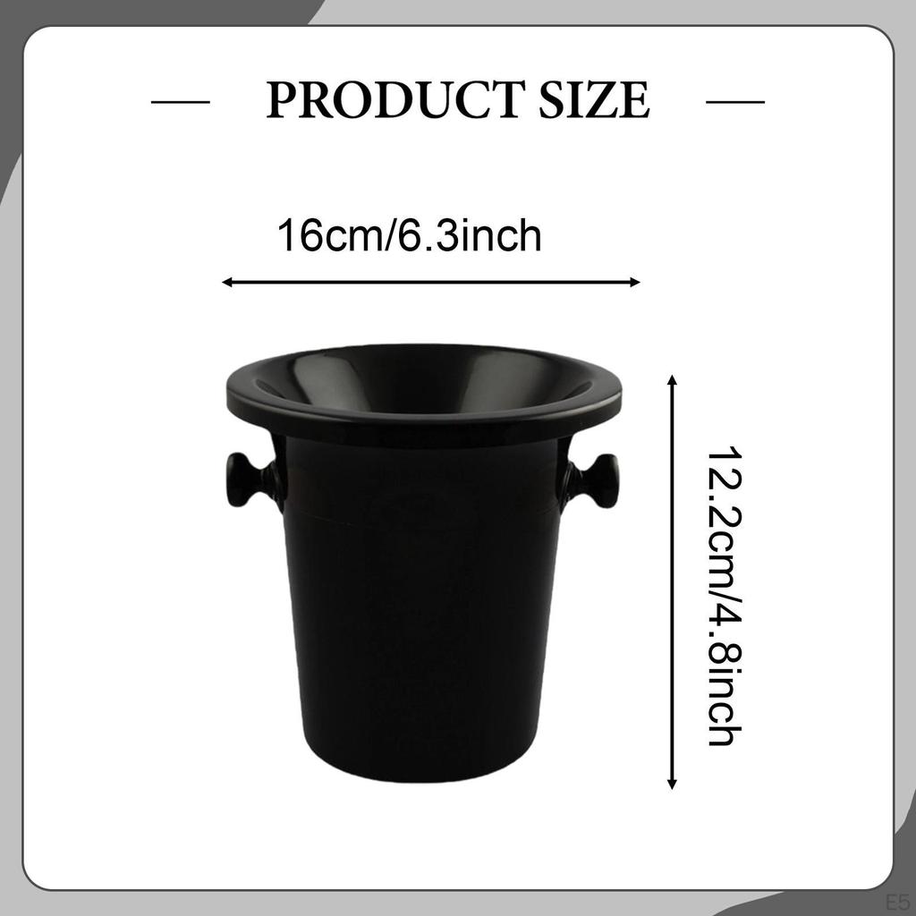 Tasting Spittoon Dump Bucket Easy To Clean Ice Beverage Tub for Jug Cocktails Beer Bottles