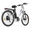 ZAZAWORK C26 Pro Urban Electric Bicycle 250W Motor 36V20Ah Battery 26 Inch Wide Tires 25KM/H Speed 120KM Range E-Bike With Two Seat