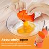 3Pcs Egg Shell Opener Handheld Portable Egg Cracker Tool Effortless Egg Breaker Convenient Egg Shell Cutter Kitchen Accessories