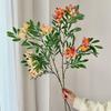 Artificial Flowers Leaves Simulated Green Plant Floral Art Wedding Scene Decor Fake Plants Flower Arrangement Home Decoration