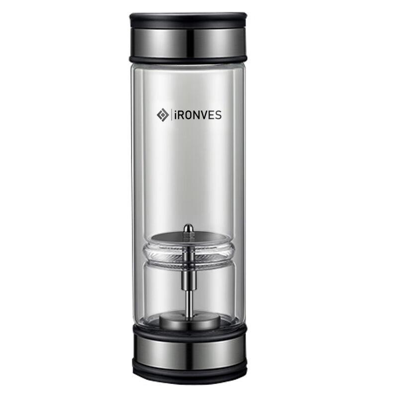 Yileya 350ml Double-Wall Borosilicate Tea Infuser Bottle