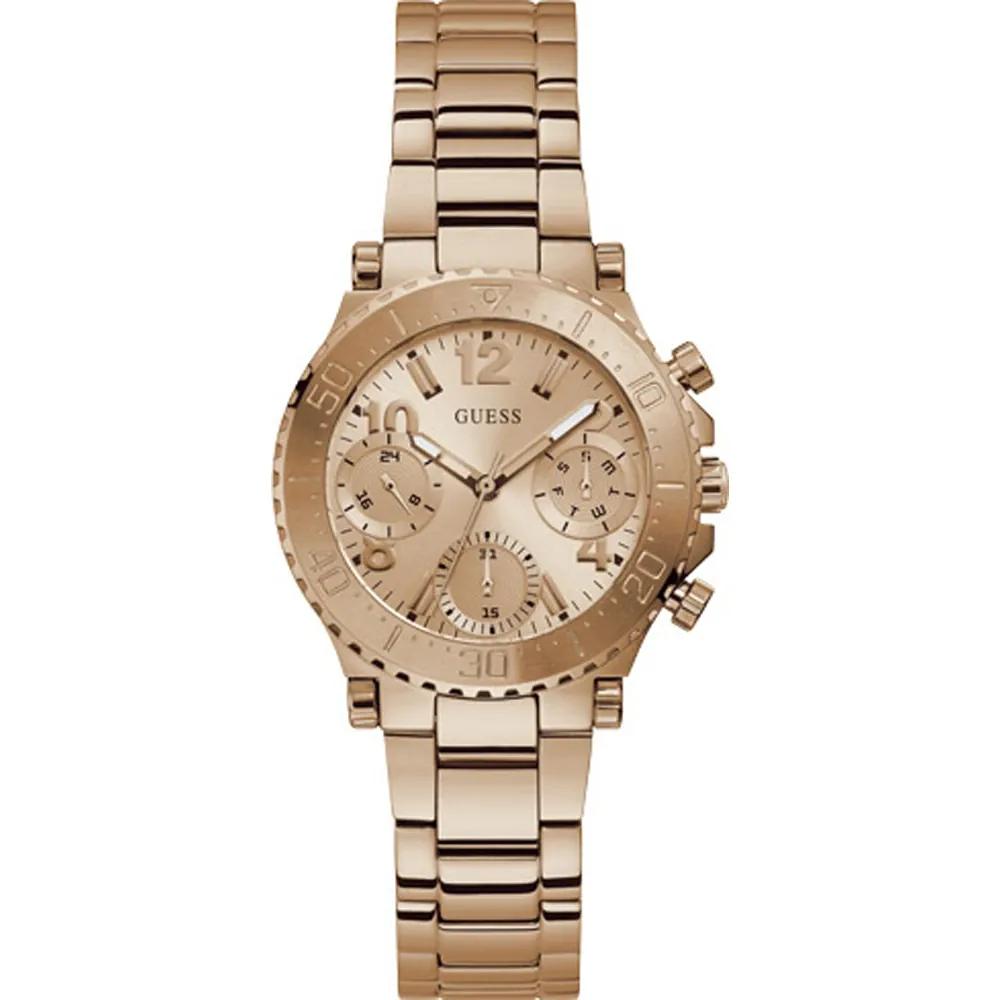 GUESS Sport Rose Gold Metal Ladies Quartz GW0465L2 розового золота
