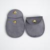 10pack Velvet Jewelry Snap Gift Packaging Bag Earrings Necklace Christmas Wedding Presents Pouches Travel Storage Button Sack