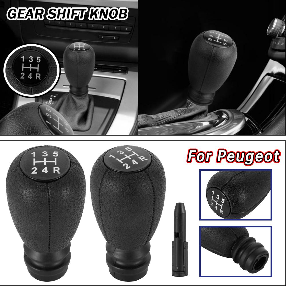 New Product Car 5 Speed Gear Shift Lever Knob Head Ball For Peugeot 106 107 205 206 207 306 307 308 Citroen Saxo Xsara C2 C3 C4