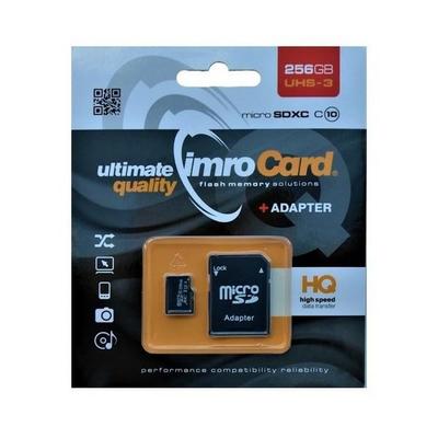 Karta Pamięci microSDXC 256GB Imro+ UHS-3