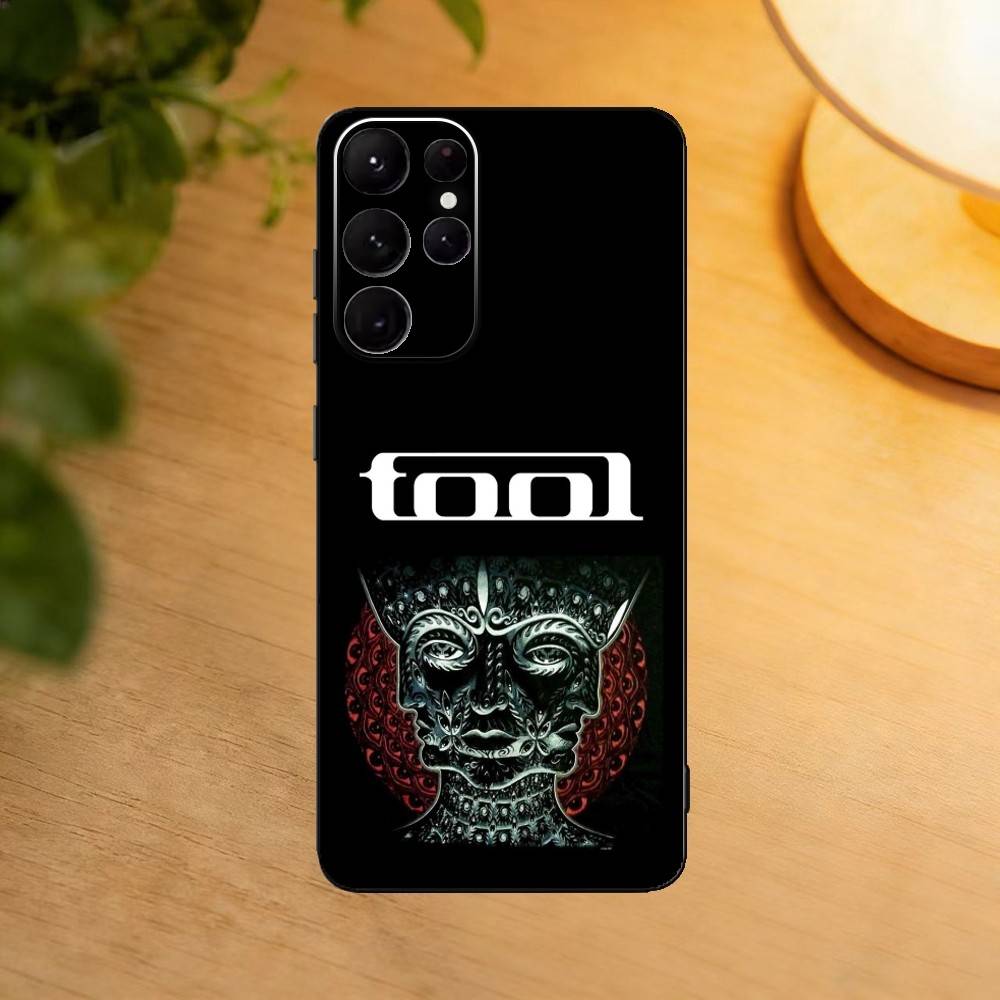 T-Tool Band Fear Inoculum Phone Case For Samsung S25,S24,S21,S22,S23,S30,Ultra,S20,Plus,Fe,Lite Black Shell