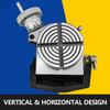 Rotary Table 4 INCH/100 MM Horizontal Vertical Rotary Table 4-Slot Rotary Table for Milling Machine MT-2 Rotary Table for Milling 360 Degrees