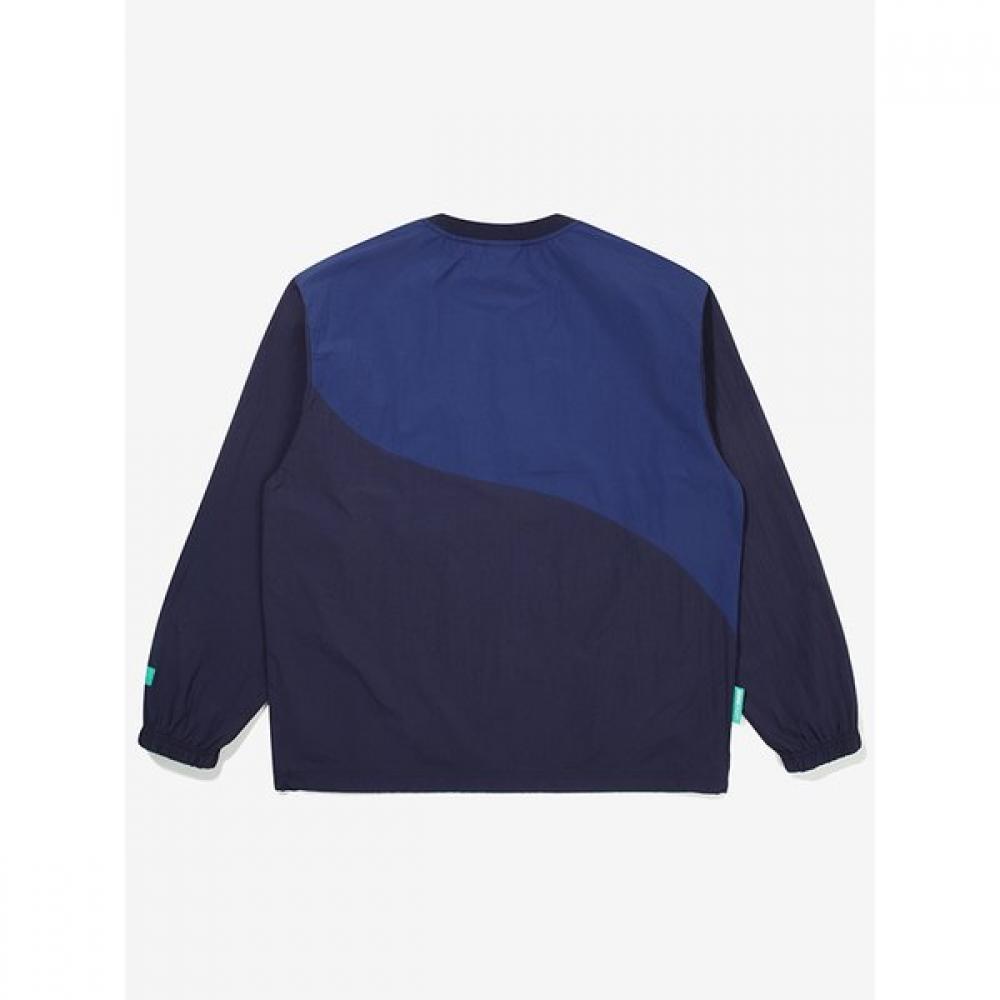 Leichtes gewebtes Erde Sweatshirt Blau