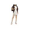 Nike Letter Print Asymmetrical Casual Skirt Women Skirts Khaki FD6947-126