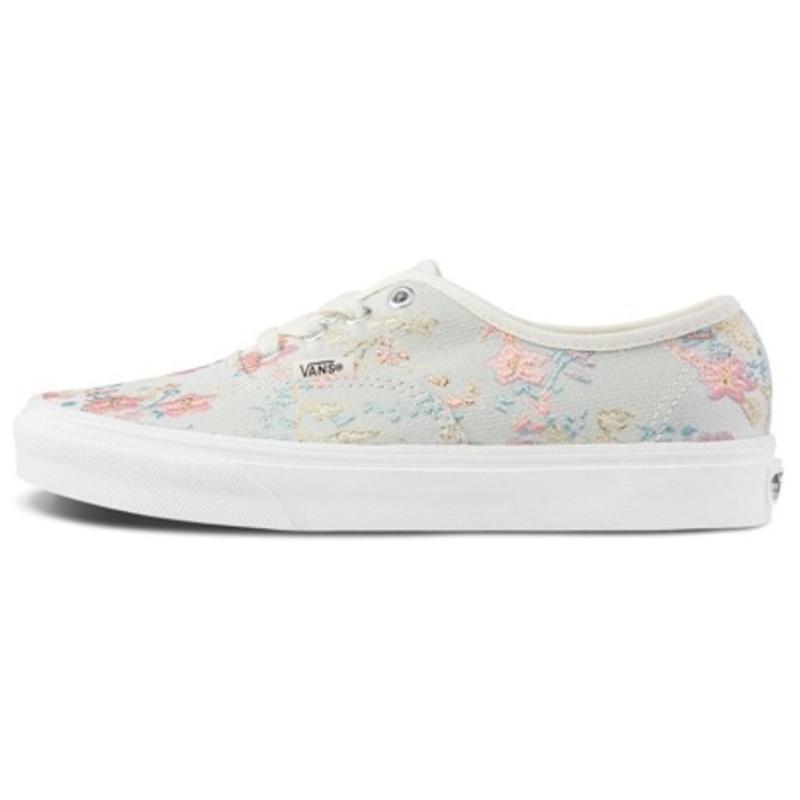 Vans Authentic Skate Shoes  flower  Women s Vans VN0A348A2O9 40.5