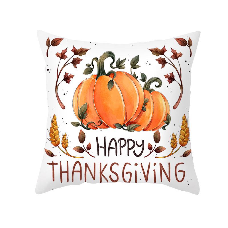 Autumn Harvest Pumpkin Pillow Cover Shopee Home Furnishings Nordic Peach Skin Pillow Cover Sofa Cushion