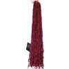 Soft Crochet Synthetic Hair Faux Locs Natural Style Pre Looped Goddess Locs High Temperature Fiber Black Women Braiding