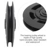 10Pcs/Set 95MM Universal Nylon Bearing Pulley Wheel Replacement Gym Fitness Equipment