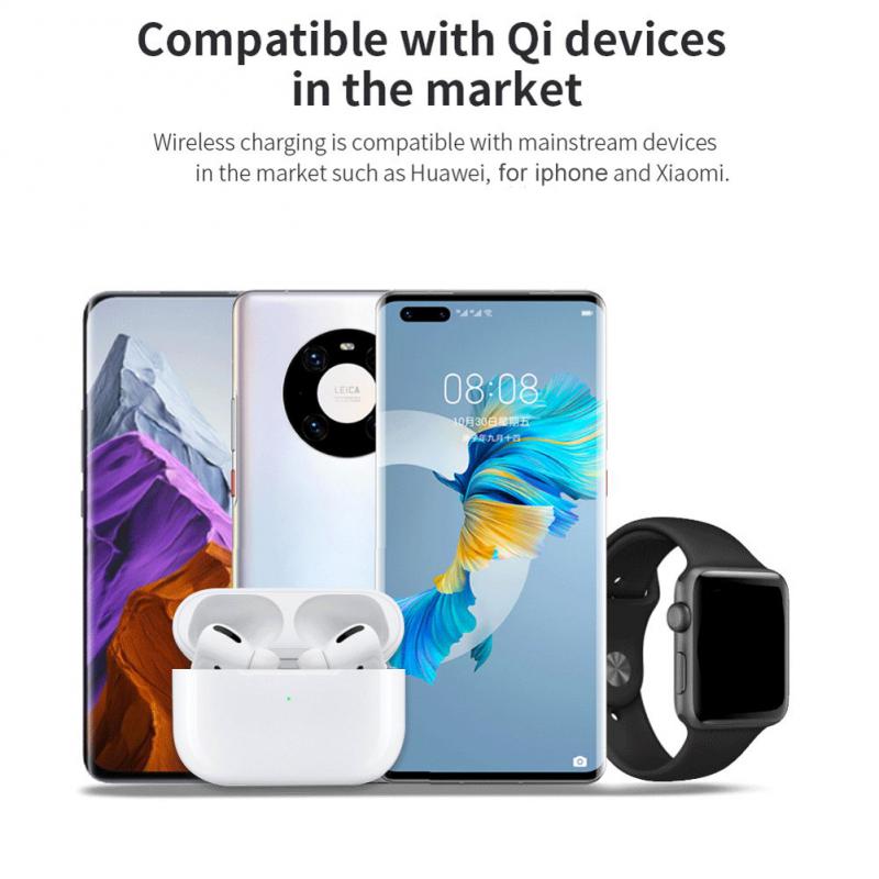 3 In 1 15w Fast Charging Wireless Charger Magnetic Wireless Charging Base For iPhone 8/XR/XSMAX/11/12/13 Series AirPods iWatch Phone Holder