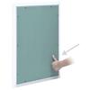 VidaXL Panneau d'accès Cadre en aluminium plaque de plâtre 300x600 mm