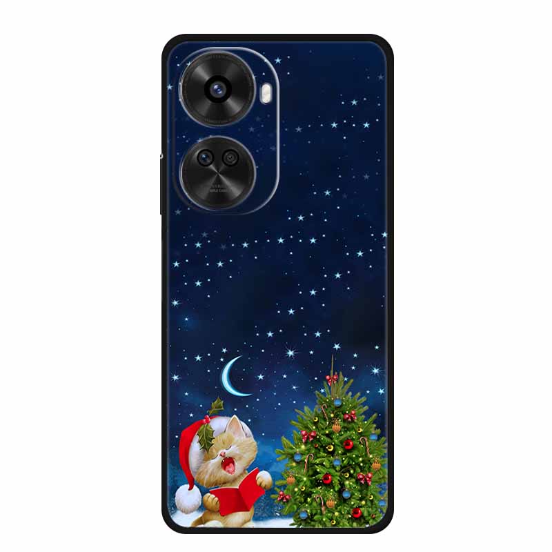 Christmas Case For Huawei Nova 12 SE / 12S / 12i Case Nova 11 SE 12Pro Ultra Soft TPU Silicone Covers for Huawei Nova 11 SE Para