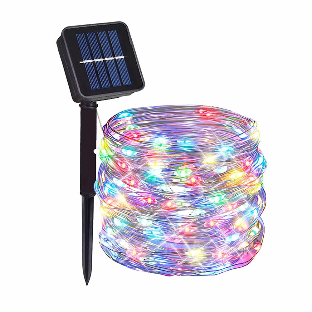 

7M-32M LED Solar String Fairy Lights Outdoor Path Garlands Lamp Patio Waterproof Christmas Trees Wedding Garden Street Lights 7M 50LEDs