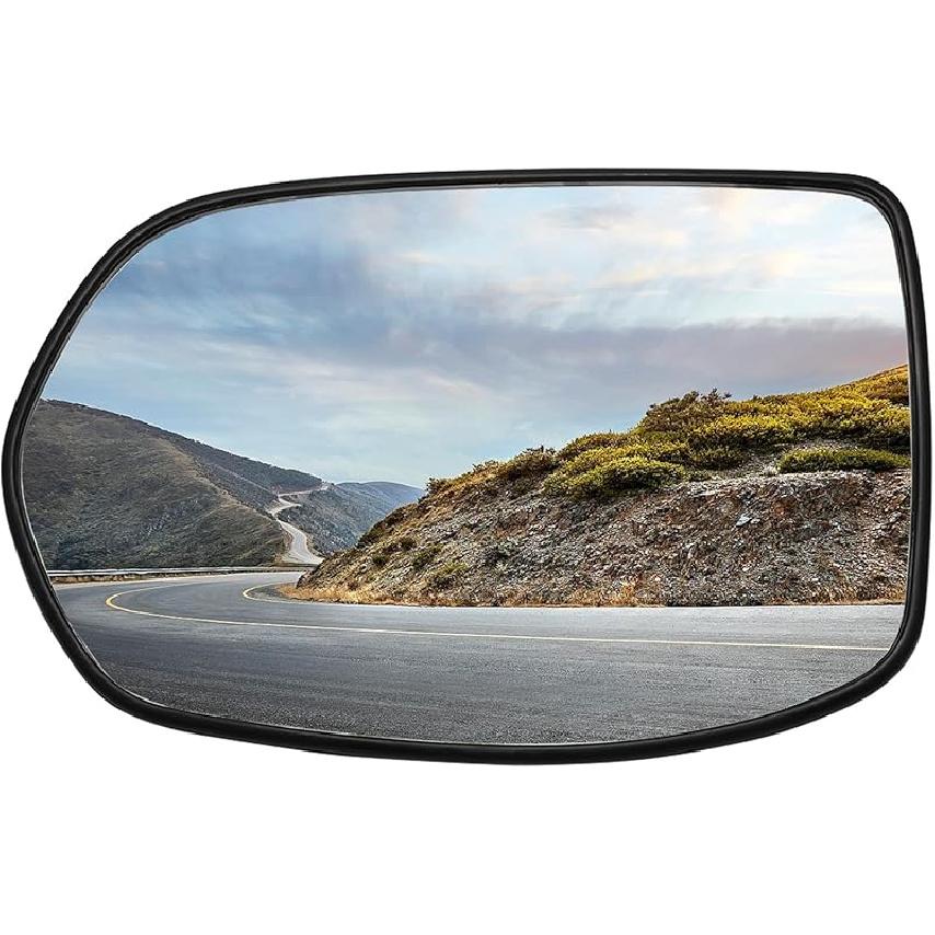 Driver Side Mirror Replacement For Honda CRV 2007 2008 2009 2010 2011 - Left Side Mirror Glass, Rear View Mirrors Glass With Power Heated