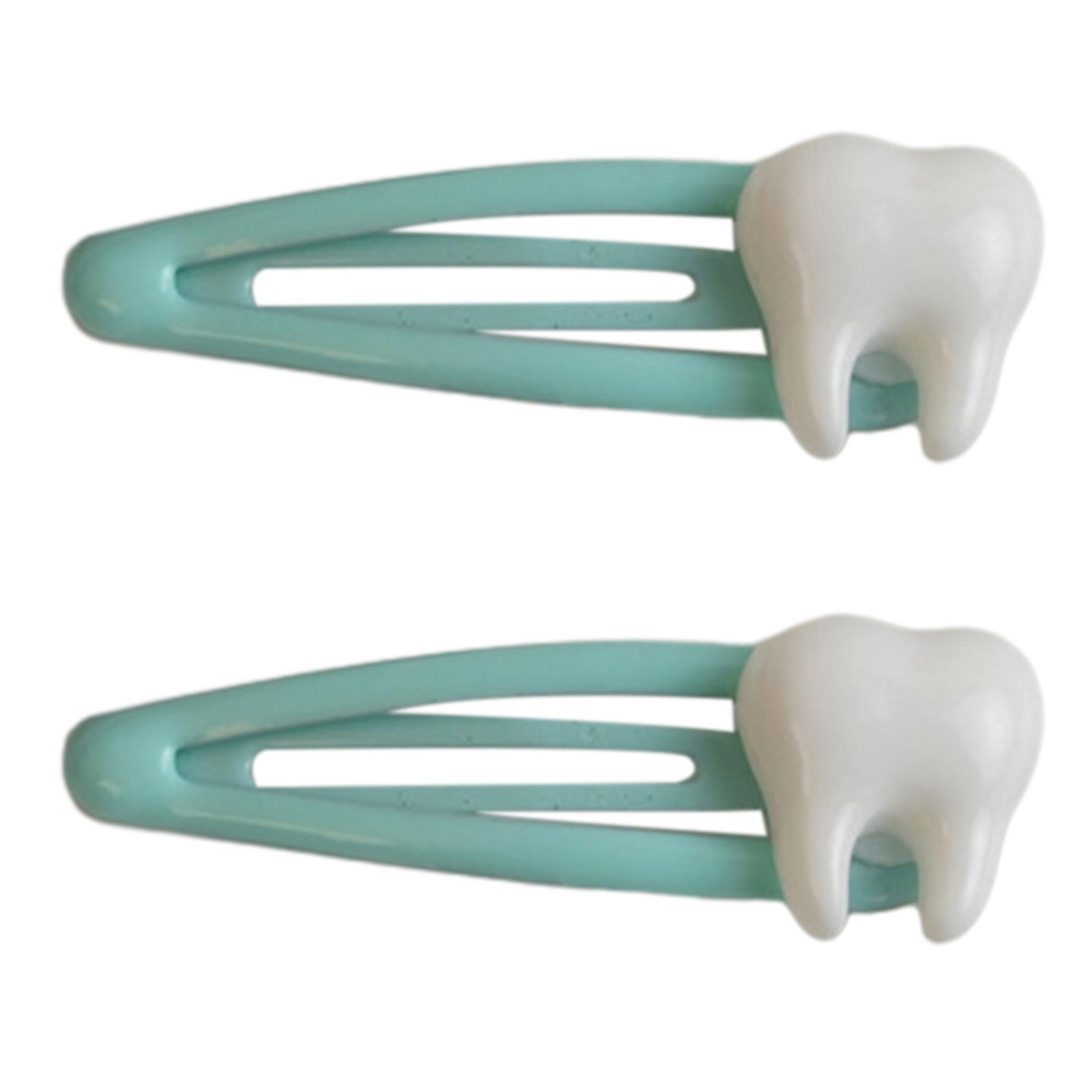 

Delicate Hair Clip Tooth Y2K Barrettes Clip Harajuku Hairpin Sweet Girls Hair Harajuku Lady Mini Tooth Shape зелёный