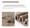 Women's Winter 2026 Double Zipper Slimming Cashmere Cardigan - Half-High Collar Ribbed Gentle Style Outerwear