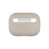 Etui do AirPods Pro UNIQ Lino Silicone - case pokrowiec beżowy