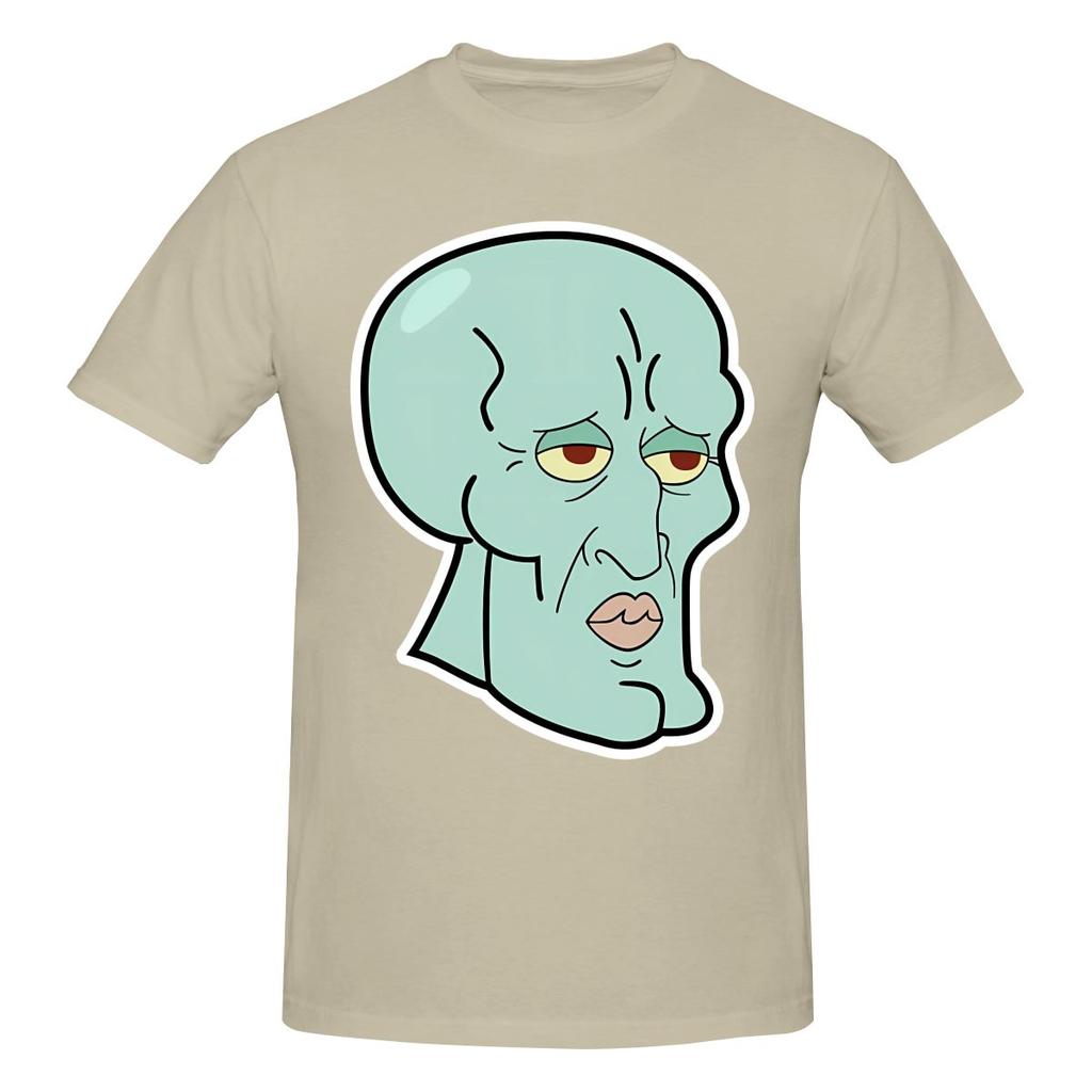 Funny Handsome Squidward Unisexs Printed Tshirt Unisex T Shirtclothes Unisex