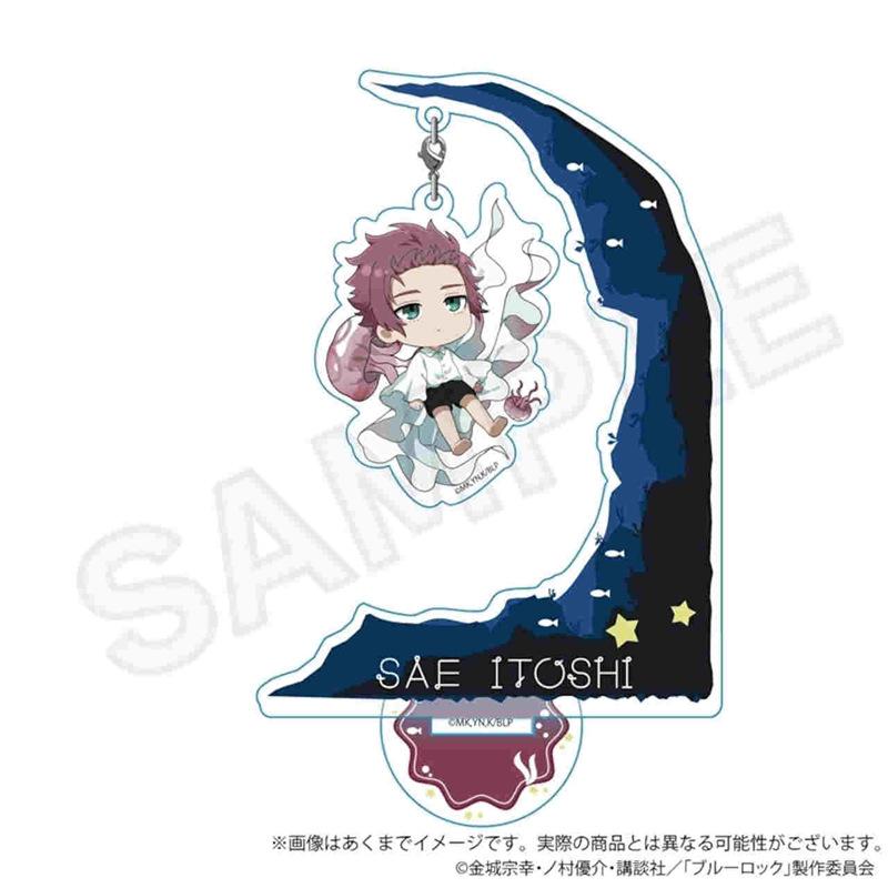 Blue Lock Japanese Anime Peripherals Jellyfish Version Acrylic Stand Collectible Desk Ornament Creative Birthday Gift For Friend