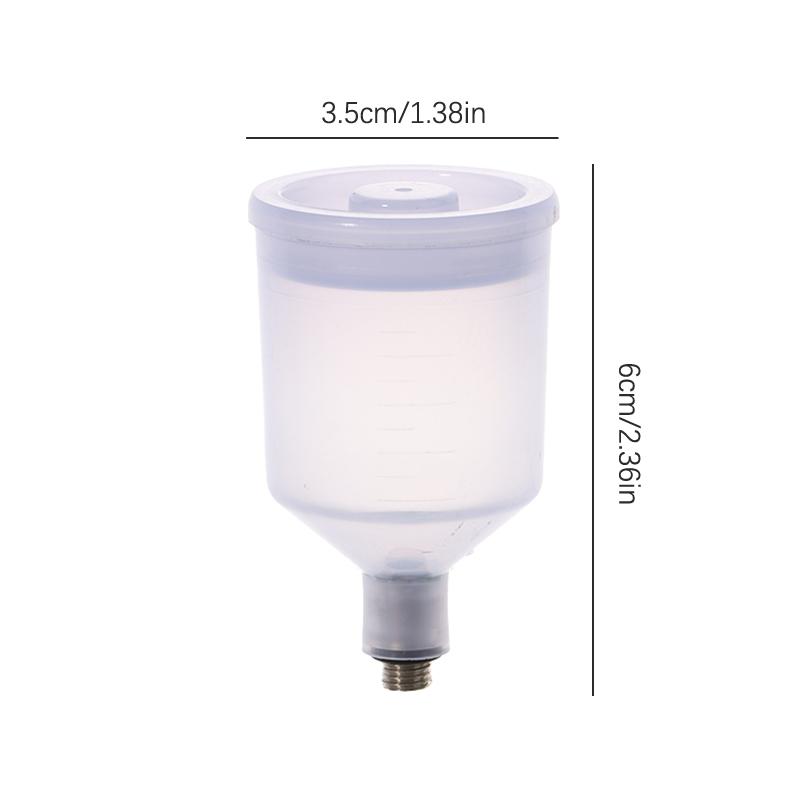 

20/40 мл пустая пластиковая бутылка Pc/Pp сменная банка для аэрографа as the picture