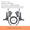 XOD H800/H880 Elektroroller Hydraulikölbremse für IScooter IX4, IX5s W9 Elektroroller Hydraulische Scheibenbremse